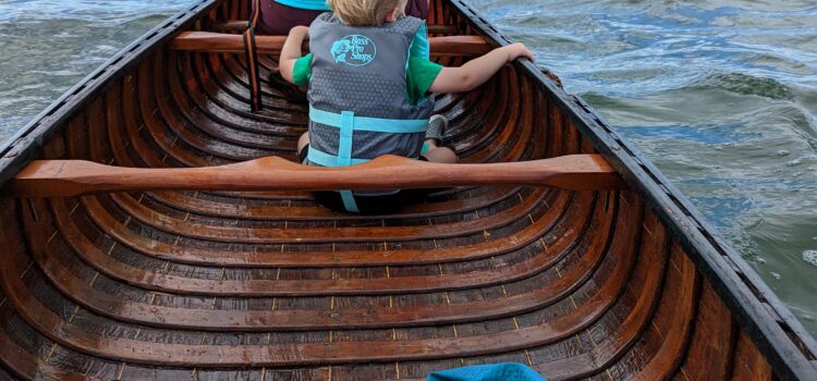 First canoe ride First canoe ride